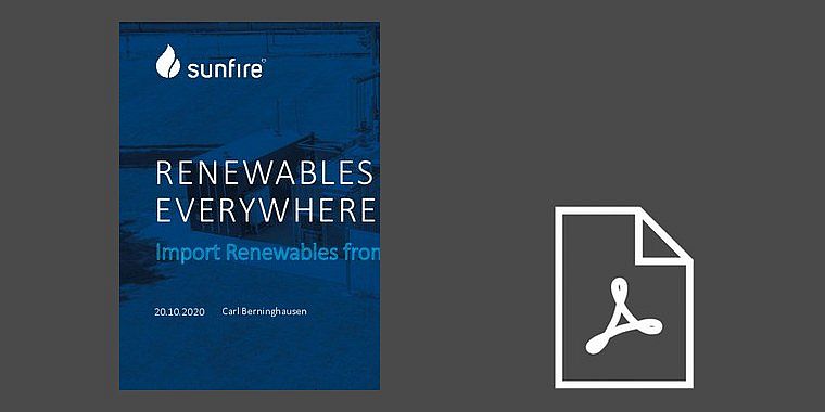 "Import Renewables from Anywhere" Carl Berninghausen (Sunfire)